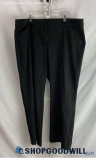 Lane Bryant Women's Black Ponte Bootcut Dress Pant - Sz 24