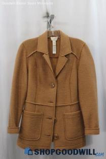 Chico's Womens Brown Coat Sz XS Chico's size 0