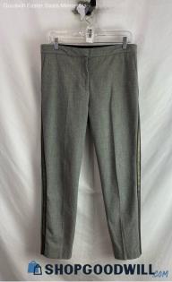 Zara Women's Gray Tapered Dress Ankle Pant - Sz L