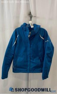 Columbia Women's Teal Waterproof Midweight Jacket - Sz M