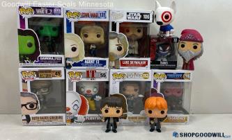 12 Funko Pop! Figures Harry Potter/RB Ginsburg/IT/Luke/Others Mixed Lot 8 IOB