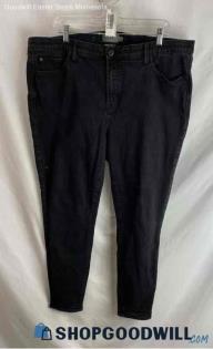 Torrid Women's Black High-Rise Ankle Skinny Jeans - Sz 20R