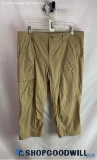 Columbia Women's Khaki Capri Trek Pant - Sz 16