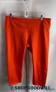 Athleta Women's Red Capri Active Leggings - Sz XL