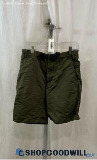 The North Face Men's Olive Green Belted Tech Shorts - Sz 30