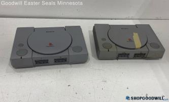 2ct. Sony PlayStation Consoles For Parts/ Repair