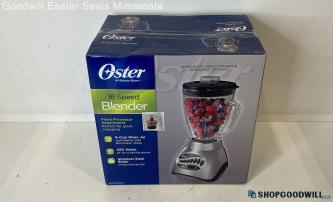 Oster 16 Speed Blender W/ Food Proce4ssor Attachment NIB