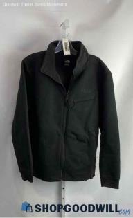 The North Face Men's Black Full Zip Softshell Jacket - Sz L