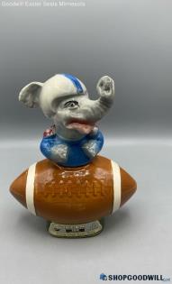 1972 Jim Beam Regal China Republican Elephant Football Whiske Decanter 100 Month