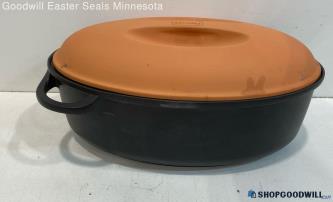 Berndes Terra Cotta 15 By 9 1/4 Inch Oval Roast