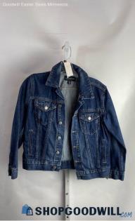 Lucky Brand Women's Dark Blue Jean Jacket - Sz S