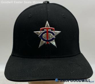 Melonwear.com Men's TC 1st Avenue Adjustable Snapback Black Hat - Sz OS