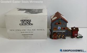 Department 56 New England Series "Blue Star Ice Co" Figurine