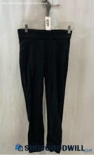 Spanx Women's Black Pull-On Ponte Slimming Skinny Pants - Sz S