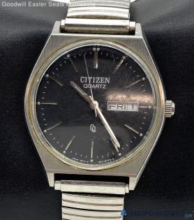 Men's Vintage CITIZEN Quartz Calendar Watch