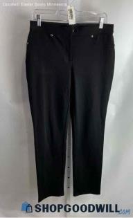 Chico's Women's Black Stretchy Jersey Knit Skinny Pants - Sz 6