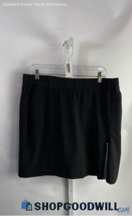 Chico's Women's Black Lightweight Pull On Under Short Tech Skort - Sz 12