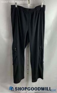 Chico's Women's Black Straight Cargo Tech Pants - Sz L