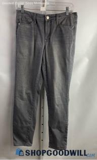 Athleta Women's Weathered Gray High-Waisted Ankle Skinny Jeans - Sz 4