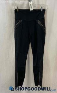 Athleta Women's Black High-Waisted Zipper Pocket Ankle Pants - Sz S