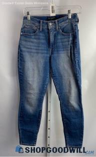 Lucky Brand Women's Dark Blue Skinny Ankle Jeans - Sz 4