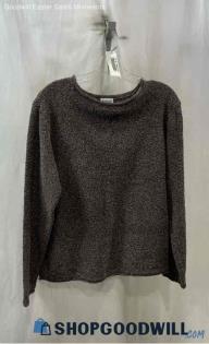 Columbia Women's Brown Chunky Fleece Lighweight Sweater - Sz L