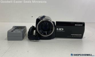 Sony Handycam HD 8.9MP Camcorder -Powers on