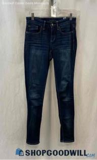 Lucky Brand Women's Dark Wash Blue Skinny Jeans - Sz 2L