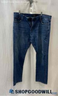 Lucky Brand Men's Dark Blue Washed Straight Jeans - Sz 38x30