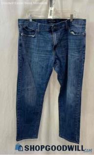 Lucky Brand Men's Blue Dark Washed Straight Jeans - Sz 38