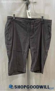 Columbia Women's Gray Lightweight Slim Bermuda Tech Shorts - Sz 14