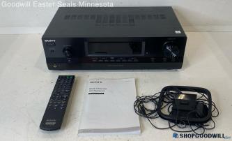 Sony FM Stereo / FM-AM Receiver #STR-DH130 Powers On