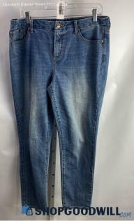 Chico's Women's Blue Slimming Girlfriend Jeans - Sz 1.5