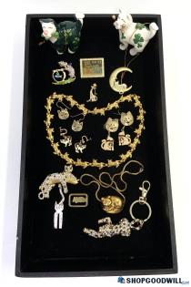 Vintage to Modern Cute Cat Costume Jewelry Collection