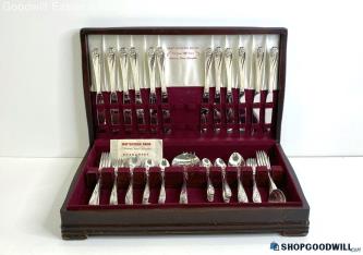 13LBS Lot 1847 Rogers Bros Silverplated Flatware W/ Case