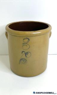 Appears To Be Vintage Primitive #3 Bee Sting Stoneware Crock