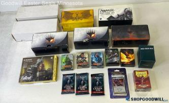 22lb WOTC Magic: The Gathering Cards/Dice w/Boxes Some Boosters NIB Vtg 2015+