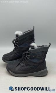 Columbia Women's Meadows Shorty Black Synthetic Snow Boots Sz 11