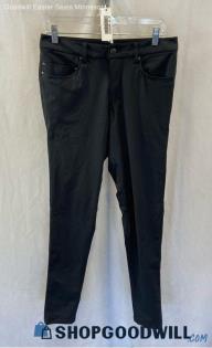 Lululemon Men's Charcoal Gray Skinny Tech Pants - Sz 30