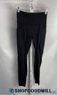 Athleta Women's Black Side Pocket Ankle Leggings - Sz XS