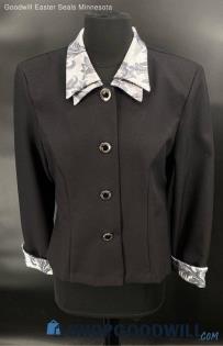 Whirlaway Frocks Women's Black Dressy Blazer - Sz 14