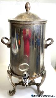 Vintage Silver Plated Hot & Cold Beverage Dispenser