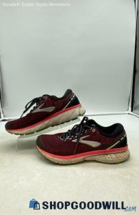 Brooks Women's Ghost 11 Dark Pink Mesh Running Shoes Sz 7.5