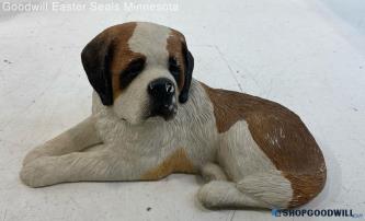 Sandicast Saint Bernard Figurine 11" X 6" X 6"