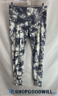 Athleta Women's Black/White Dye Legging Pant SZ ST