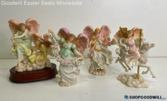 Seraphim Classics 4pc Sisters 'Heart & Soul & Diana 'Heaven's Rose Angel Figures