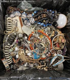 Broken Costume Jewelry Grab Box 26.2lbs