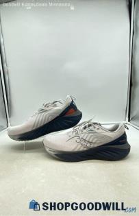 Saucony Men's Triumph 22 White/Navy Blue Mesh Running Shoes Sz 11.5