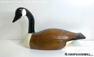 Kent Ferris Hand Carved Canada Goose Decoy Figurine