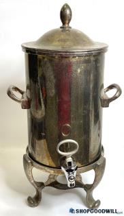 Vintage Silver Plated Hot & Cold Beverage Dispenser